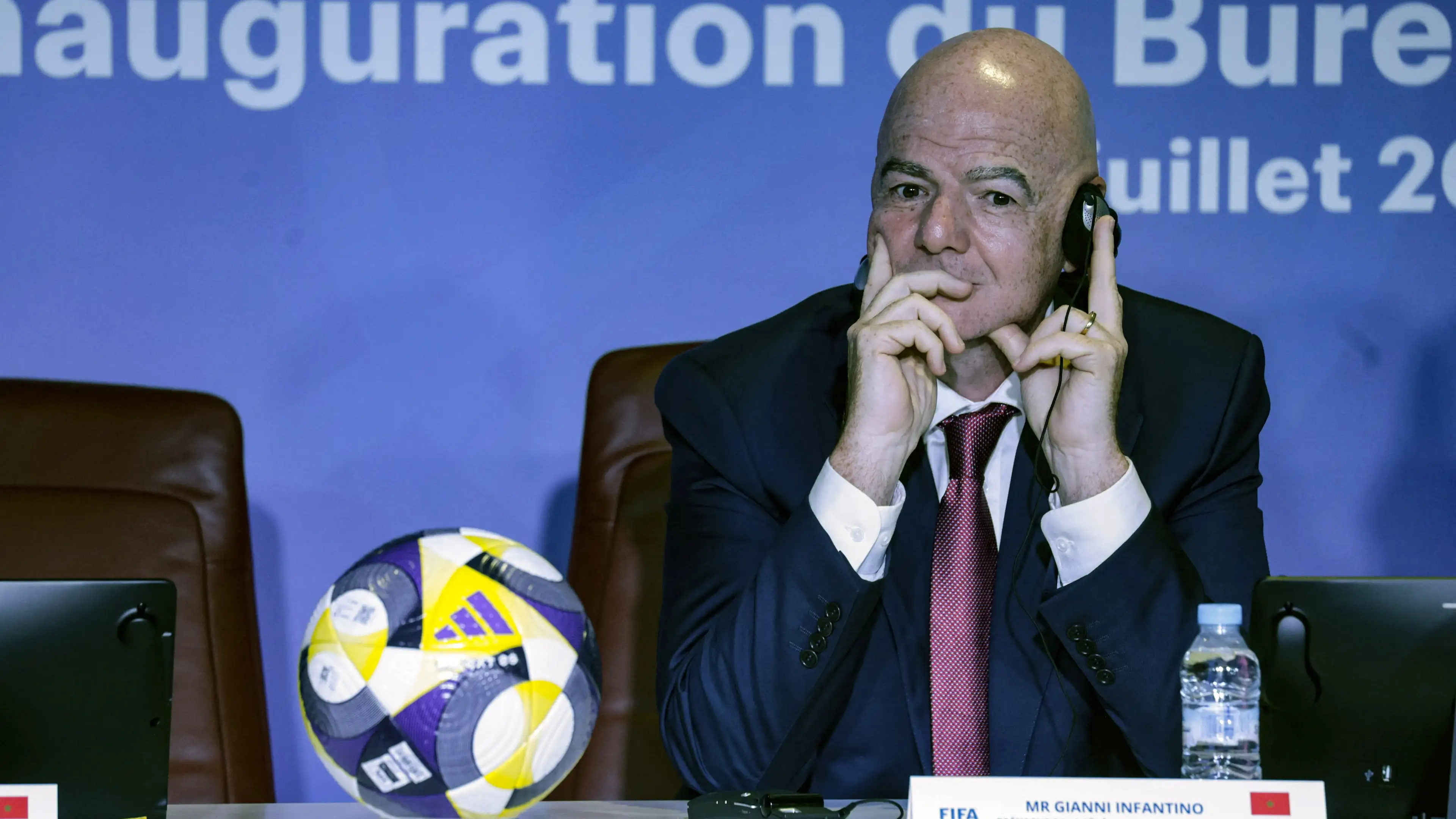 FIFA : Gianni Infantino réunit ses principaux dirigeants au Maroc sur fond de crise